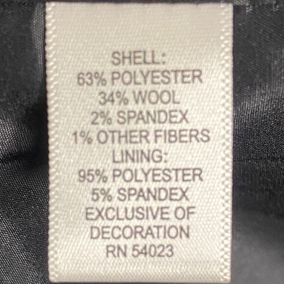 Banana Republic Wool Tweed Dress 6 Corpcore Classic Office Siren Minimalist Work - Picture 6 of 9